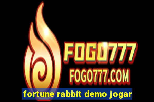 fortune rabbit demo jogar